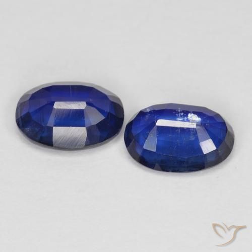 Gemme di Cianite Blu scuro naturale da 1.88 ct, Ovale, VS