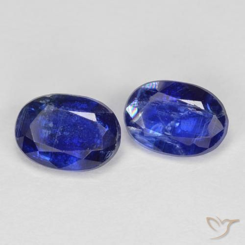 Gemme di Cianite Blu reale naturale da 1.97 ct, Ovale, SI