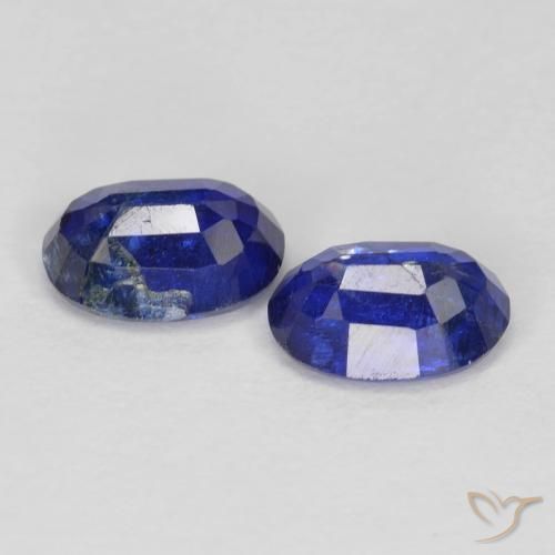 Gemme di Cianite Blu reale naturale da 1.97 ct, Ovale, SI