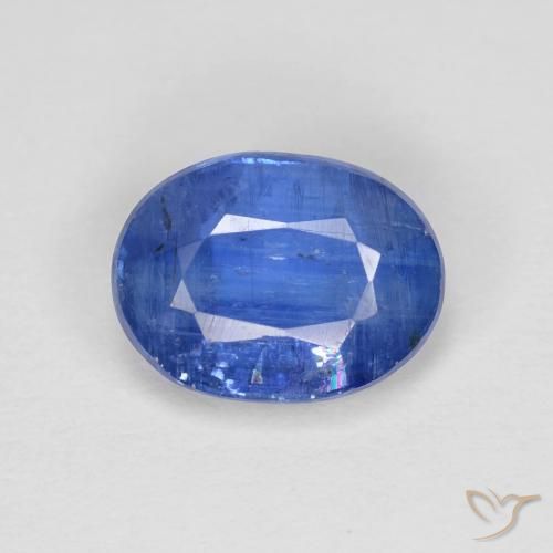 2.95ct Naturale Blu Egiziano Cianite, Ovale, VS-SI