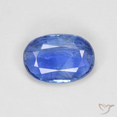 2.65ct Naturale Blu profondo azzurro Cianite, Ovale, VS-SI