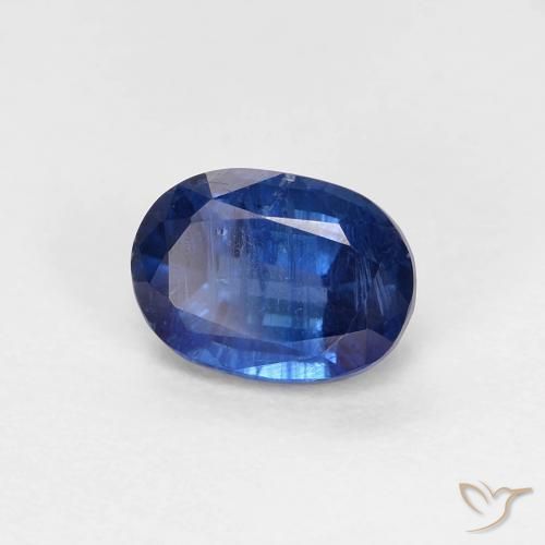 Cianite Blu navy naturale da 1.16 ct, Ovale, VS-SI