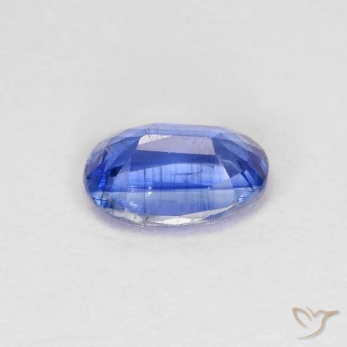 Cianite Blu profondo azzurro naturale da 0.97 ct, Ovale, SI