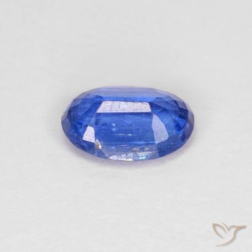 Cianite Blu scuro naturale da 0.85 ct, Ovale, VS-SI