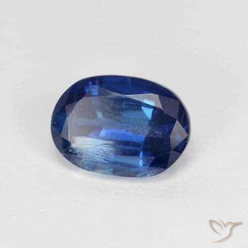 Cianite Blu navy naturale da 1.15 ct, Ovale, VS-SI