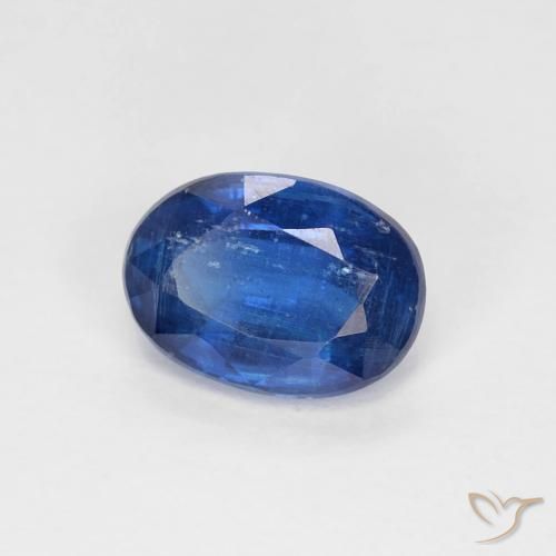 Cianite Blu navy naturale da 1.01 ct, Ovale, VS-SI