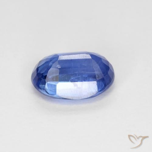 Cianite Blu scuro naturale da 1.06 ct, Ovale, VS-SI