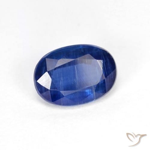 Cianite Blu scuro naturale da 1.04 ct, Ovale, VS-SI
