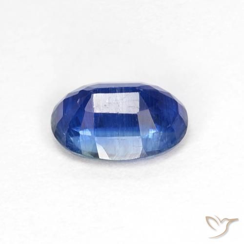 Cianite Blu scuro naturale da 1.04 ct, Ovale, VS-SI