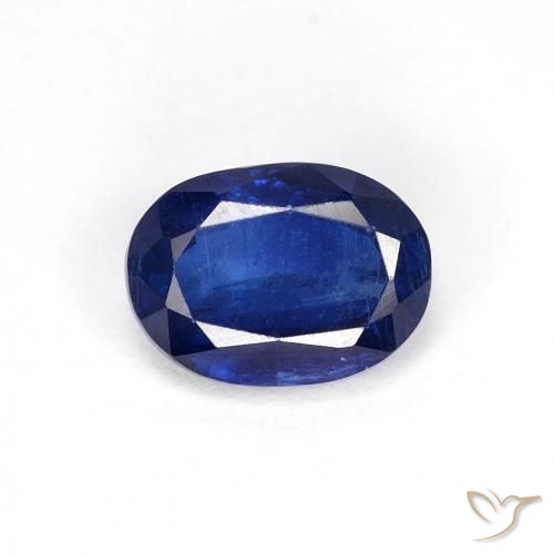 Cianite Blu scuro naturale da 1.10 ct, Ovale, VS-SI