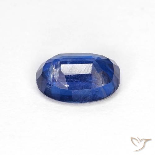 Cianite Blu navy naturale da 0.97 ct, Ovale, VS-SI