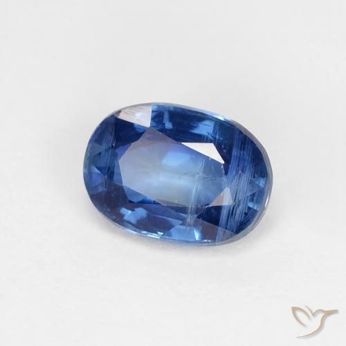 Cianite Blu navy naturale da 1.15 ct, Ovale, VS-SI