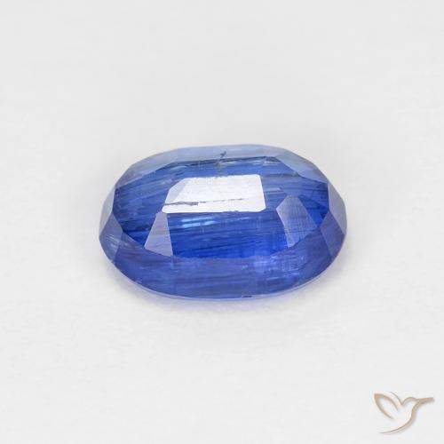 Cianite Blu scuro naturale da 1.21 ct, Ovale, SI