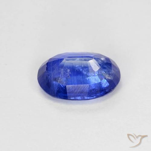 Cianite Blu profondo azzurro naturale da 1.01 ct, Ovale, SI