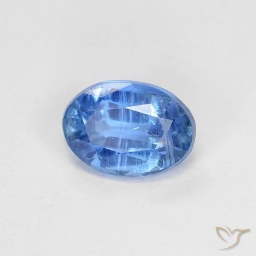 Cianite Blu medio naturale da 1.09 ct, Ovale, VS-SI