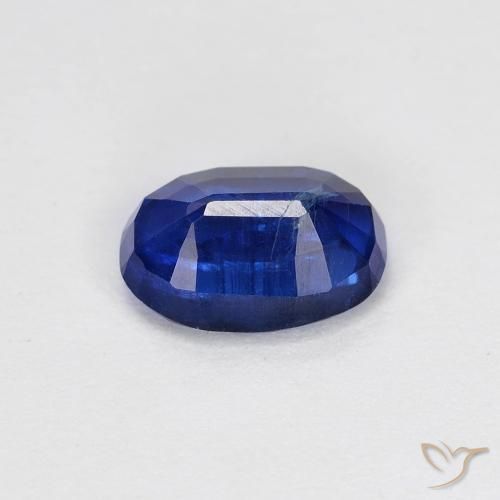 Cianite Blu scuro naturale da 1.08 ct, Ovale, VS-SI