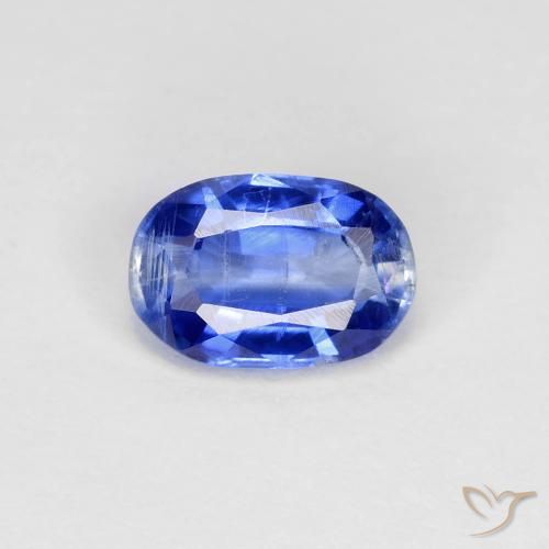 Cianite vero blu naturale da 0.83 ct, Ovale, VS-SI