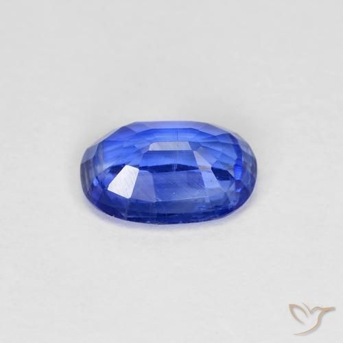 Cianite vero blu naturale da 0.83 ct, Ovale, VS-SI