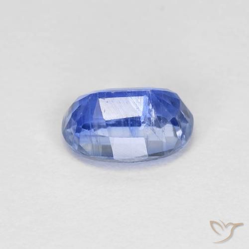 Cianite Blu scuro naturale da 1.07 ct, Ovale, VS-SI