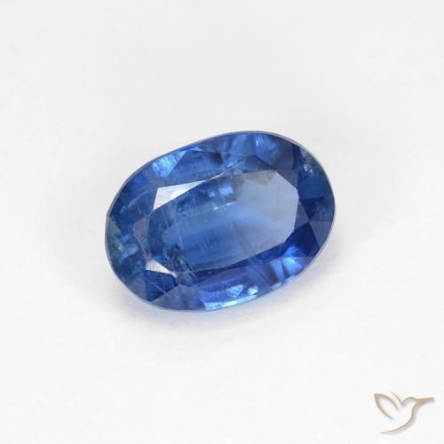 Cianite Blu navy naturale da 1.20 ct, Ovale, VS-SI