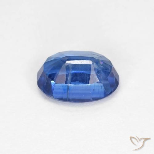 Cianite Blu navy naturale da 1.20 ct, Ovale, VS-SI