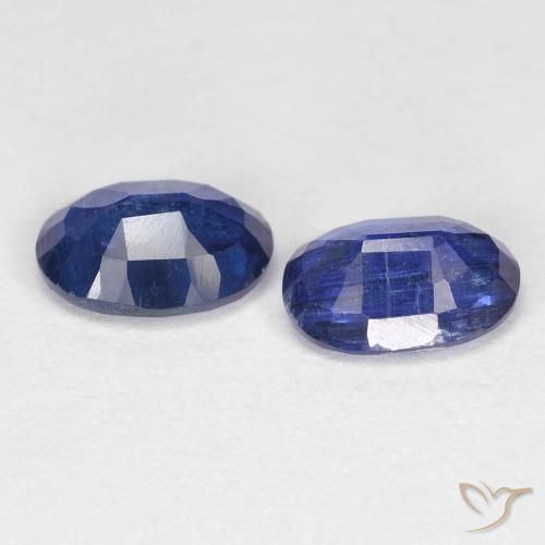 Gemme di Cianite Blu scuro naturale da 1.94 ct, Ovale, VS-SI