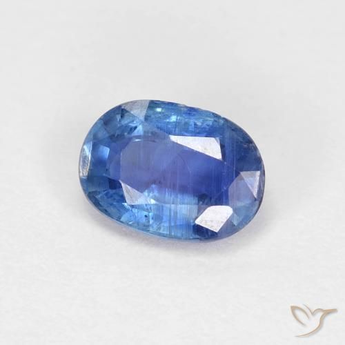 Cianite Blu acceso naturale da 0.96 ct, Ovale, VS