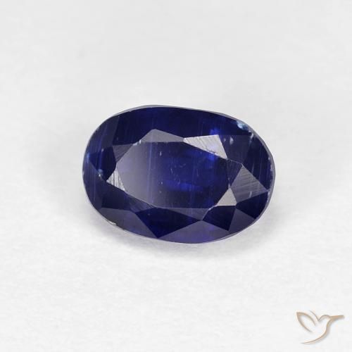 Cianite Blu reale naturale da 1.30 ct, Ovale, VS-SI