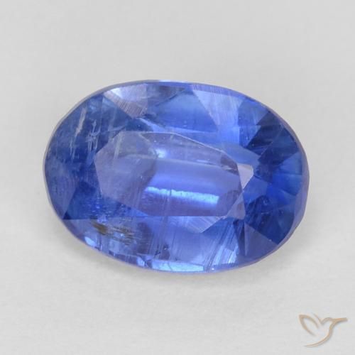 Cianite Blu navy naturale da 1.09 ct, Ovale, SI