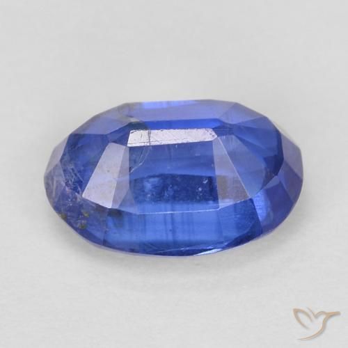 Cianite Blu navy naturale da 1.09 ct, Ovale, SI