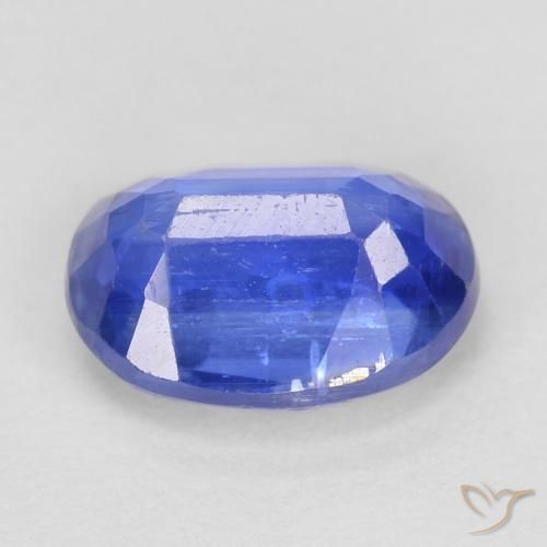 Cianite Blu profondo azzurro naturale da 1.16 ct, Ovale, SI