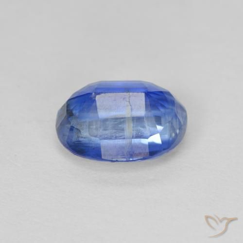 Cianite Blu scuro naturale da 2.57 ct, Ovale, SI