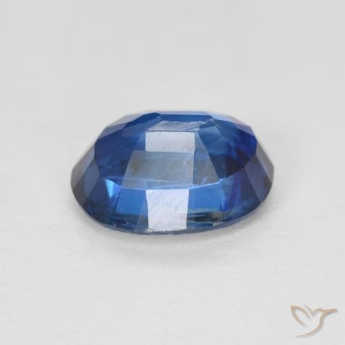 Cianite Blu navy naturale da 1.71 ct, Ovale, SI