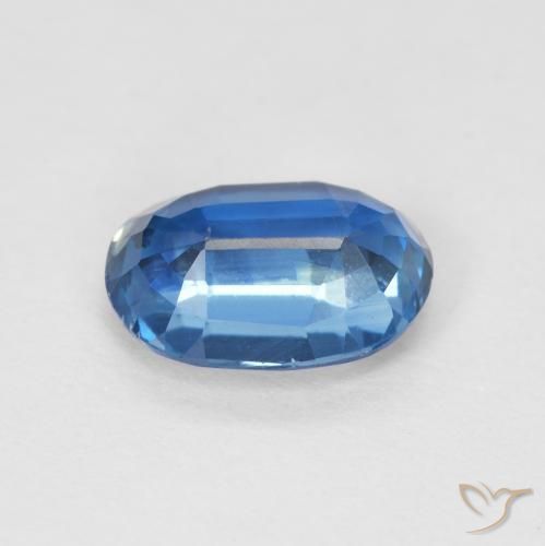 Cianite Blu navy naturale da 1.50 ct, Ovale, SI