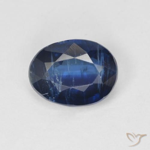 1.48ct Naturale Azzurro crepuscolare Cianite, Ovale, SI