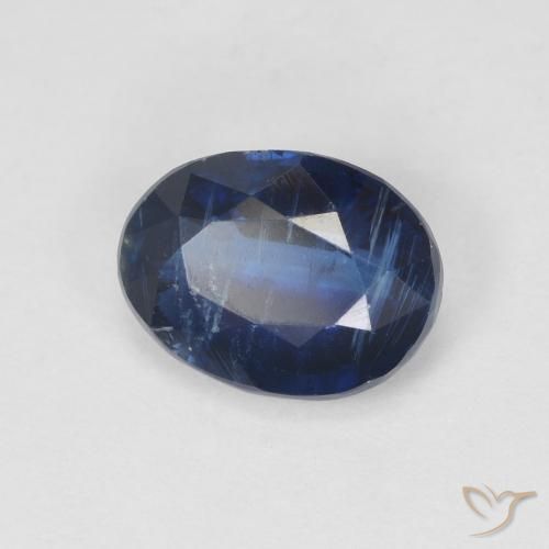 Cianite Azzurro crepuscolare naturale da 1.48 ct, Ovale, SI