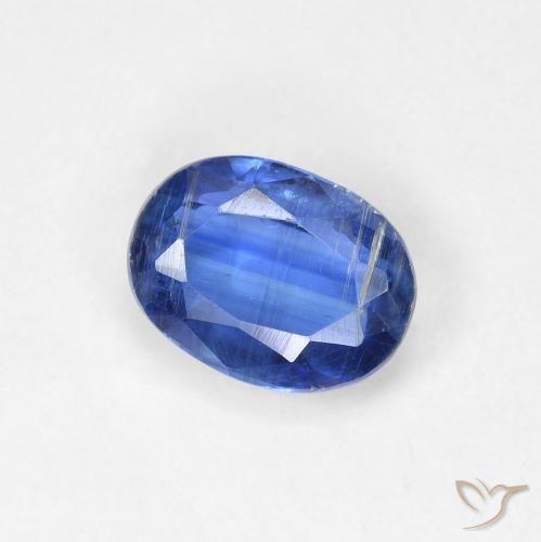 Cianite Blu acceso naturale da 1.65 ct, Ovale, SI