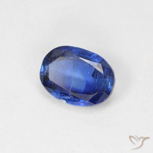 Cianite Blu navy naturale da 1.11 ct, Ovale, SI