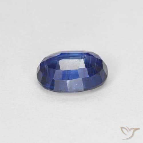 Cianite Blu navy naturale da 1.11 ct, Ovale, SI