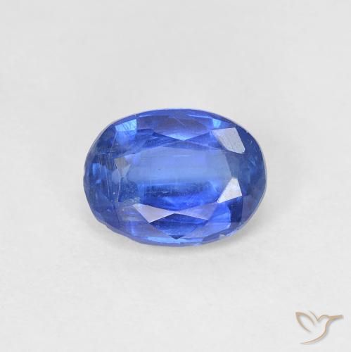 1.59ct Naturale vero blu Cianite, Ovale, SI
