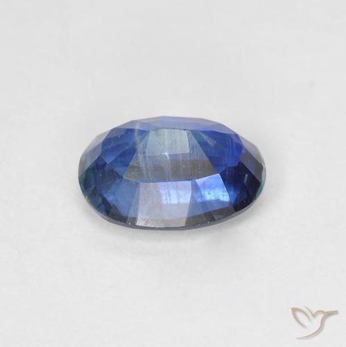 Cianite Blu pastello naturale da 1.59 ct, Ovale, SI