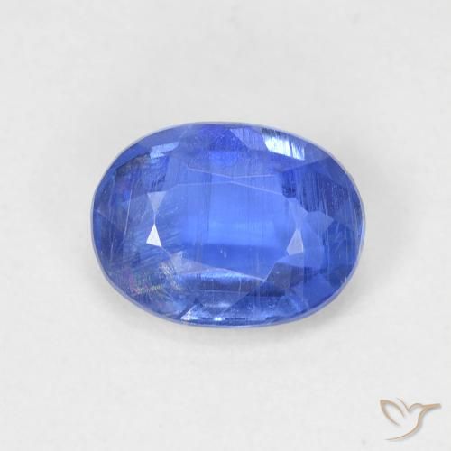 1.17ct Naturale Azzurro Cianite, Ovale, SI