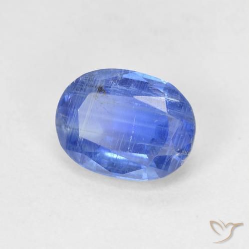 Cianite Bambina blu naturale da 1.79 ct, Ovale, SI