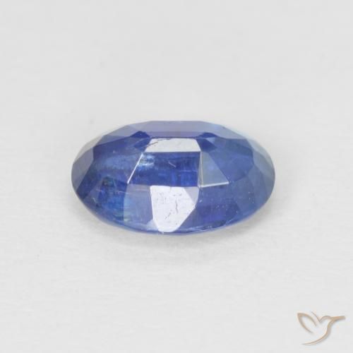 Cianite Blu scuro naturale da 1.06 ct, Ovale, SI