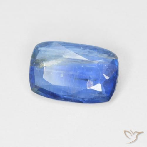 Cianite Blu scuro naturale da 2.46 ct, Cuscino, SI