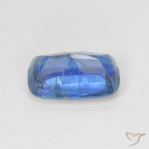 Cianite Blu scuro naturale da 3.07 ct, Cuscino, SI