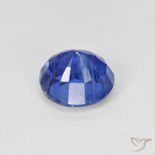 Cianite vero blu naturale da 1.18 ct, Rotondo, SI