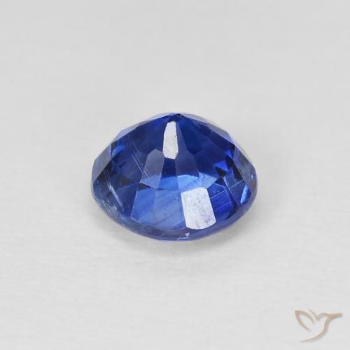 Cianite vero blu naturale da 1.15 ct, Rotondo, SI