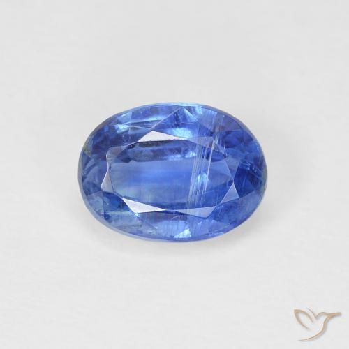 1.20ct Naturale vero blu Cianite, Ovale, SI