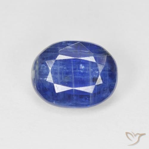Cianite vero blu naturale da 4.04 ct, Taglio ovale, SI